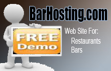 BarHosting Website for Bars/Restaurants (Free Trial)